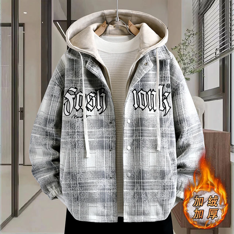 潮流冬季新款2025高品质宽松雪尼尔兔绒保暖加绒加厚学生冬装