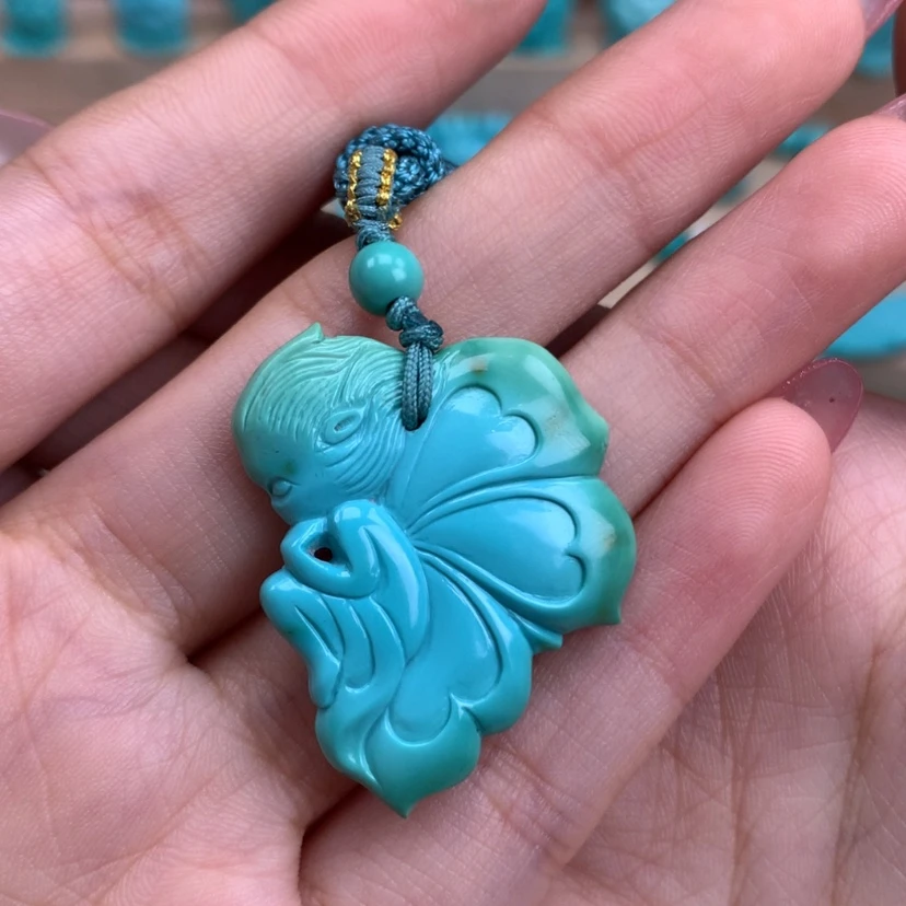 【闪购商品】绿松石雕刻未镶嵌