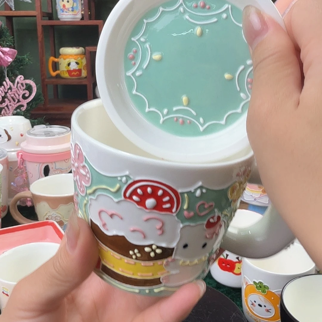 摆件138景德镇手绘高温釉下彩