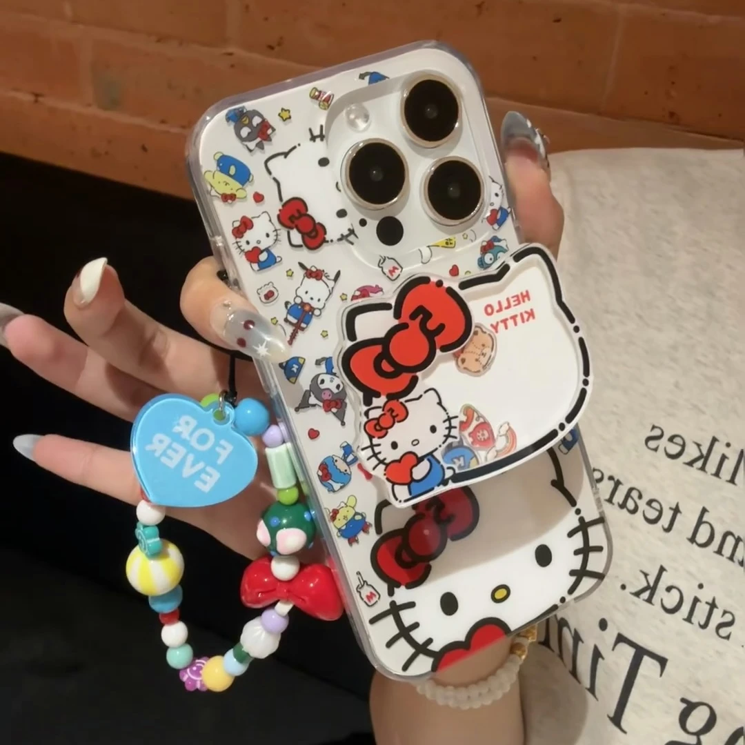 满屏凯蒂适用华为mate60苹果oppo小米15/14/13pro防摔vivo手机壳