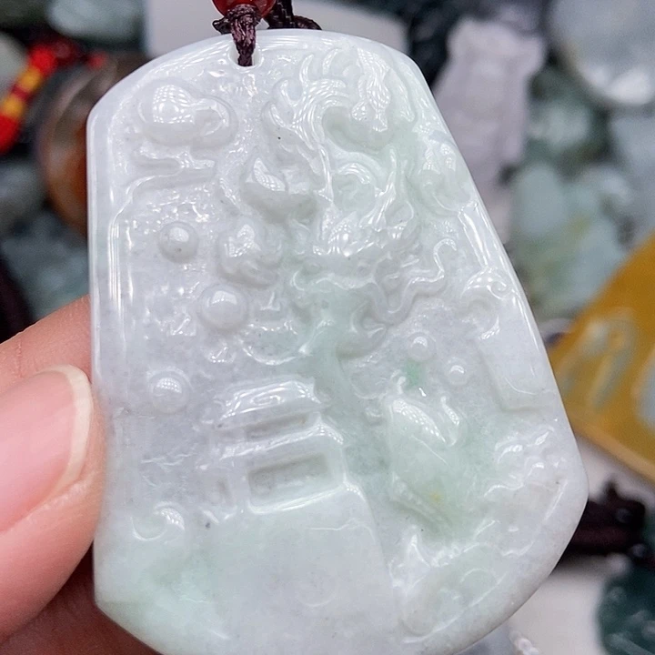颈饰未镶嵌翡翠翡翠
