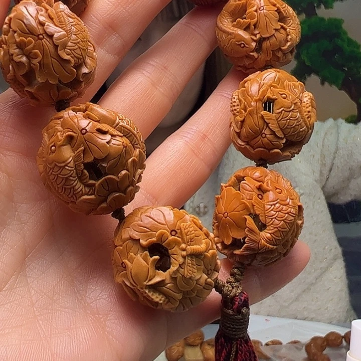 飞***。橄榄核手串/手链橄榄核