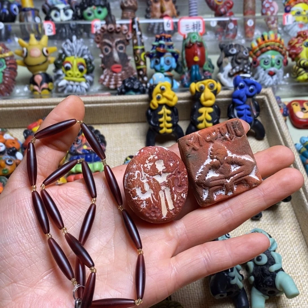 琉璃颈饰海燕姐姐专拍