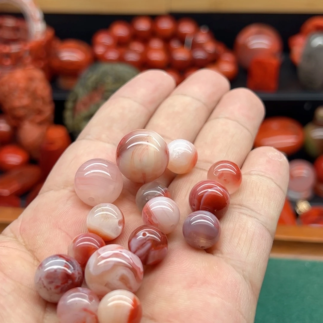 南红玛瑙单珠未镶嵌F****d