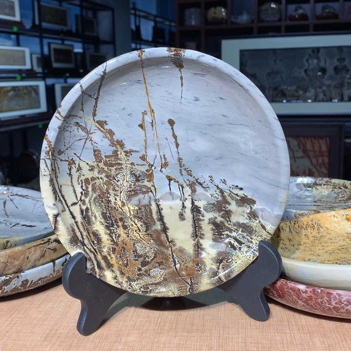 ，广西国画石摆件，收藏观赏