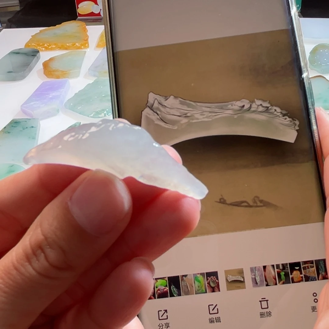 定制翡翠未镶嵌翡翠定制