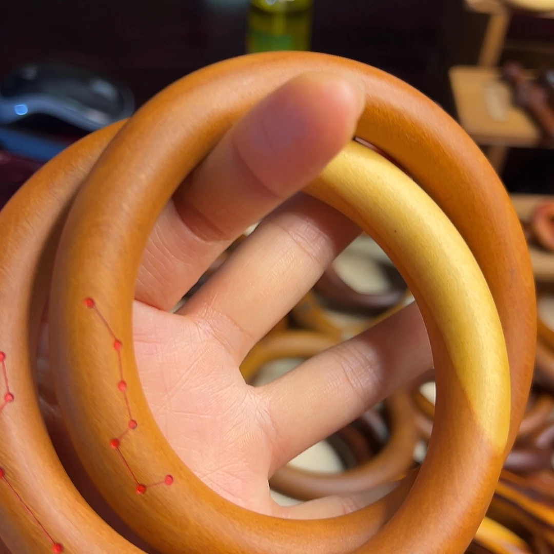 80内径枣木黄皮乾坤圈