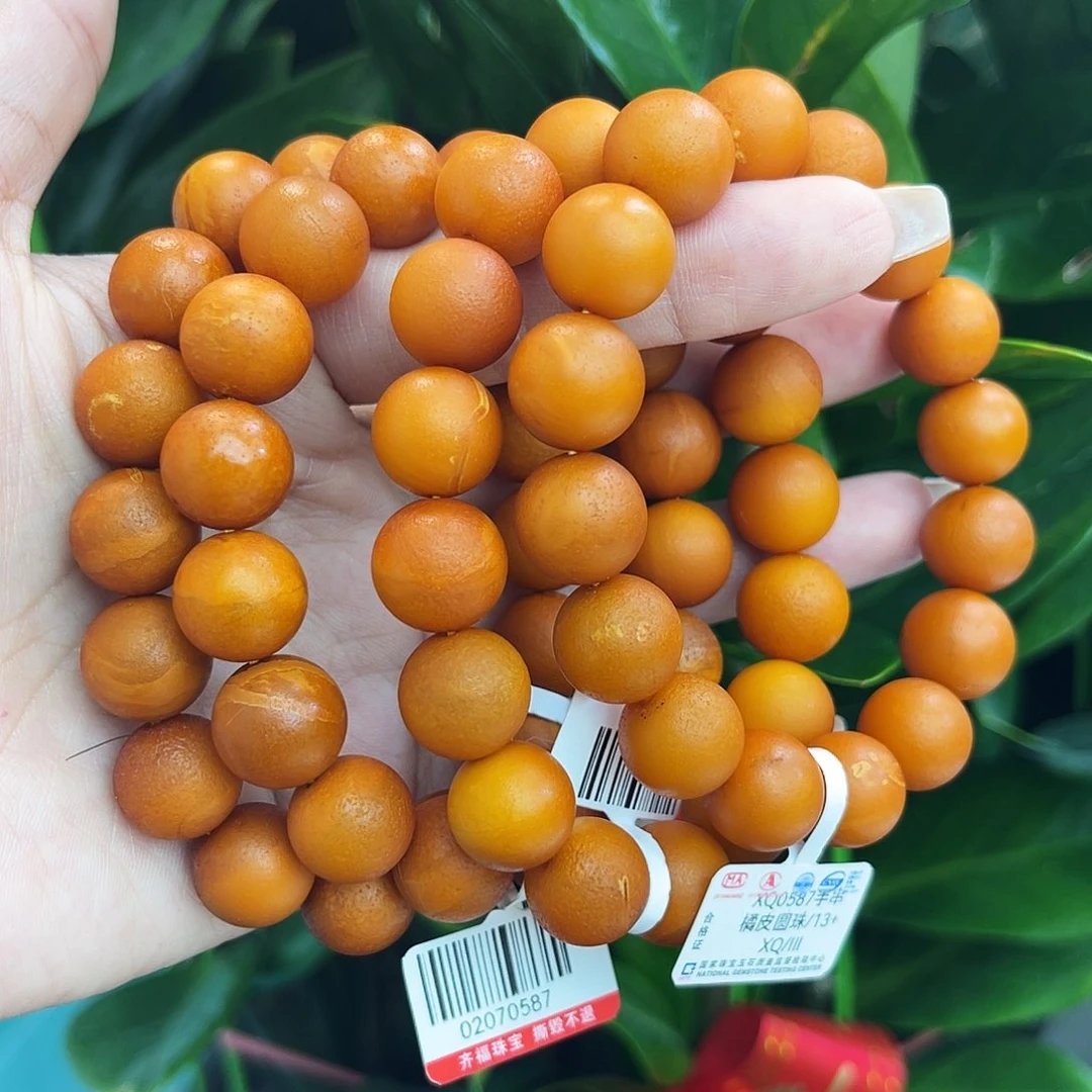 未镶嵌琥珀手链13 m多样性发其一