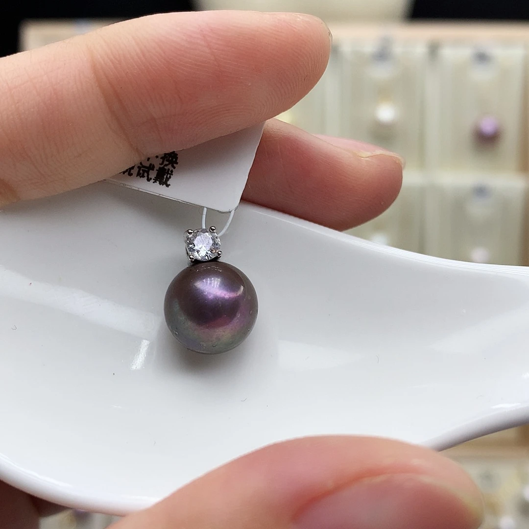 淡水珍珠未镶嵌吊坠(赠链)