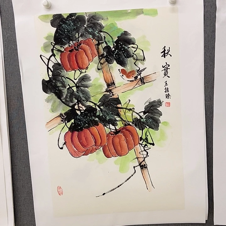 国画手寫手繪作品8