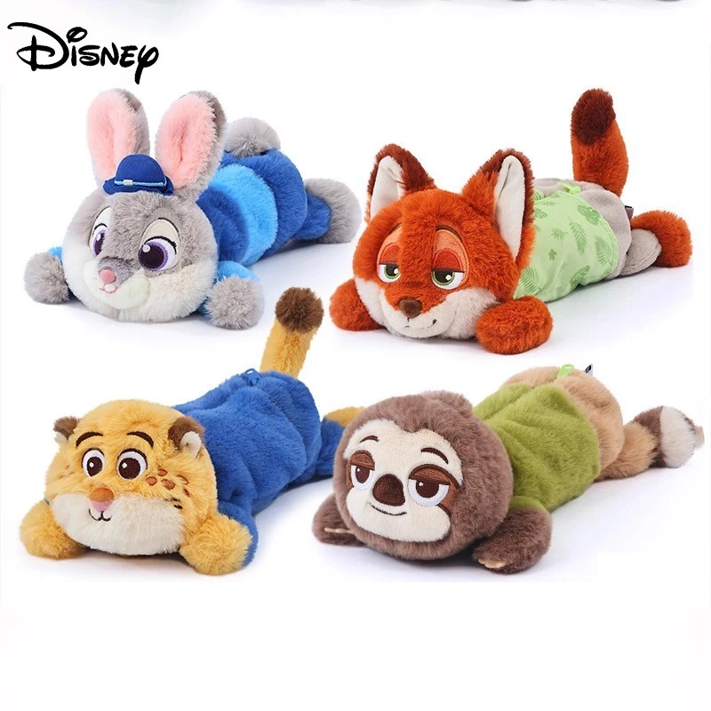 笔袋卡通玩偶兔子警官朱迪狐狸尼克正版迪士尼毛绒收纳包学生礼物