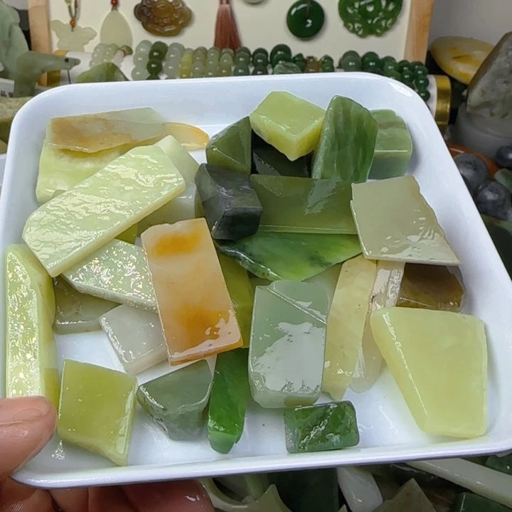 未镶嵌和田玉珠宝半成品