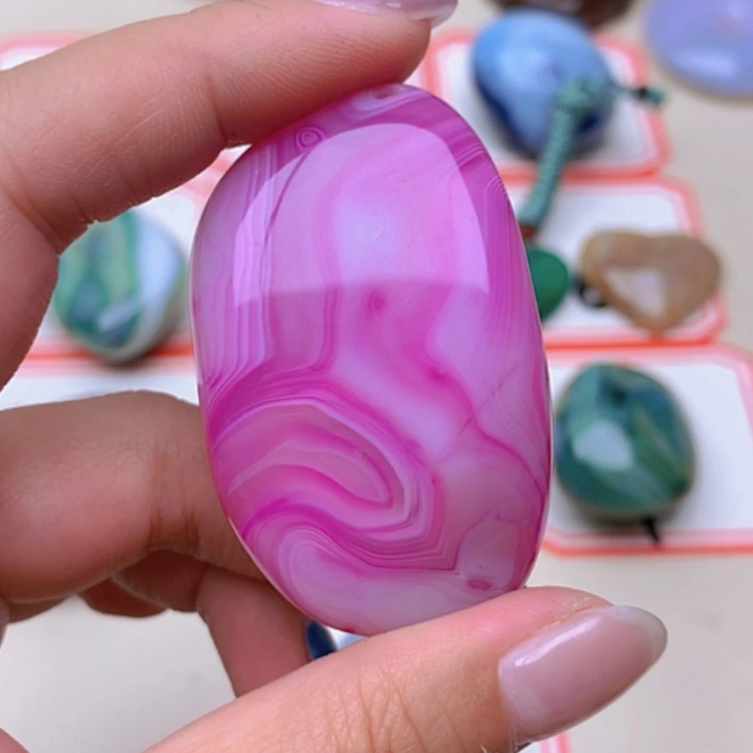 【闪购商品】未镶嵌玛瑙/玉髓珠宝半成品茉*