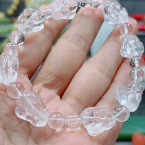 水晶手链未镶嵌多样性发货一件
