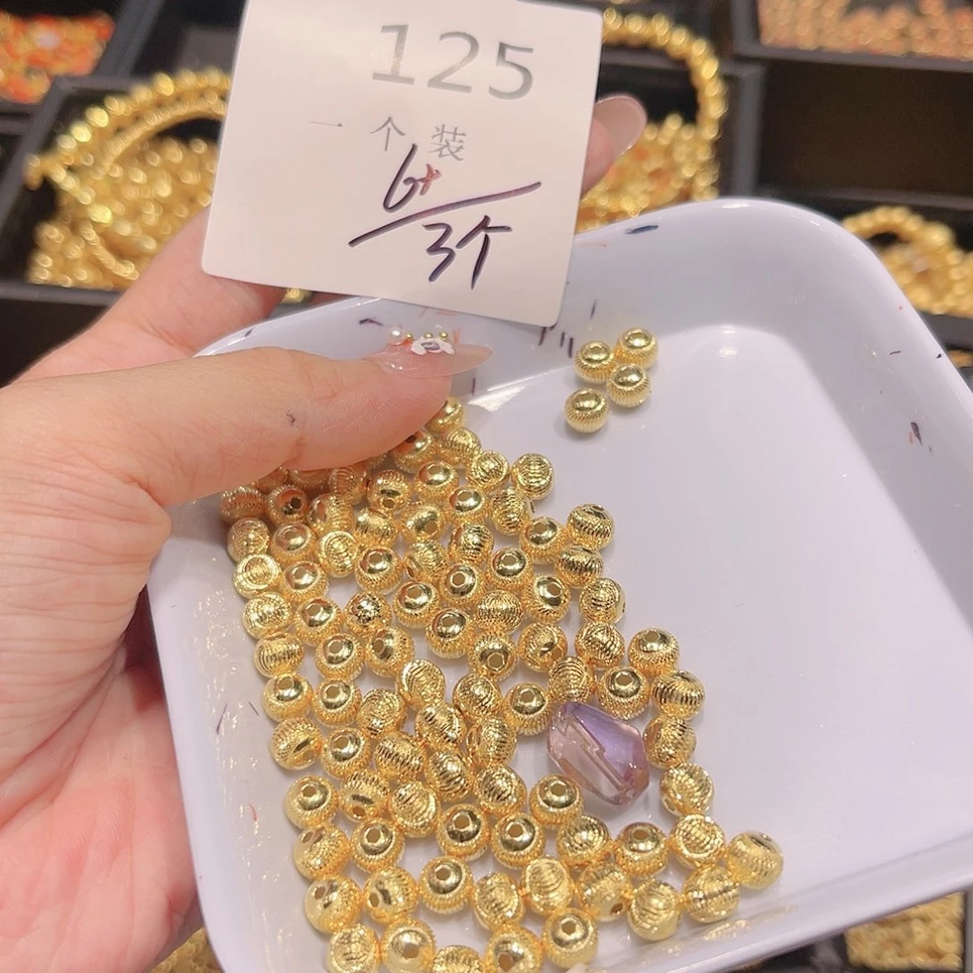 紫晶珠宝半成品银S925镀金镶嵌125