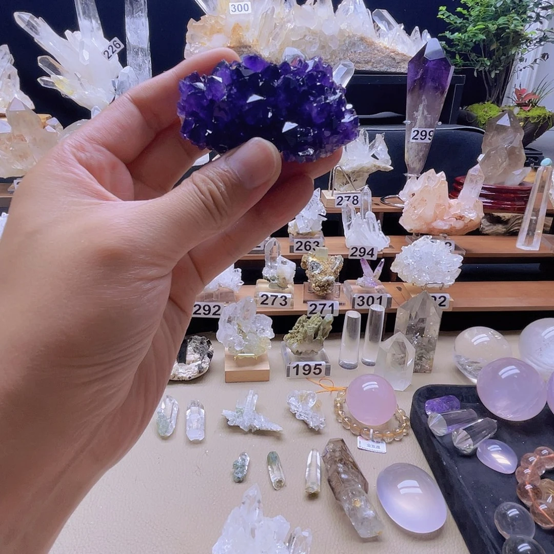 石材乌拉圭紫晶