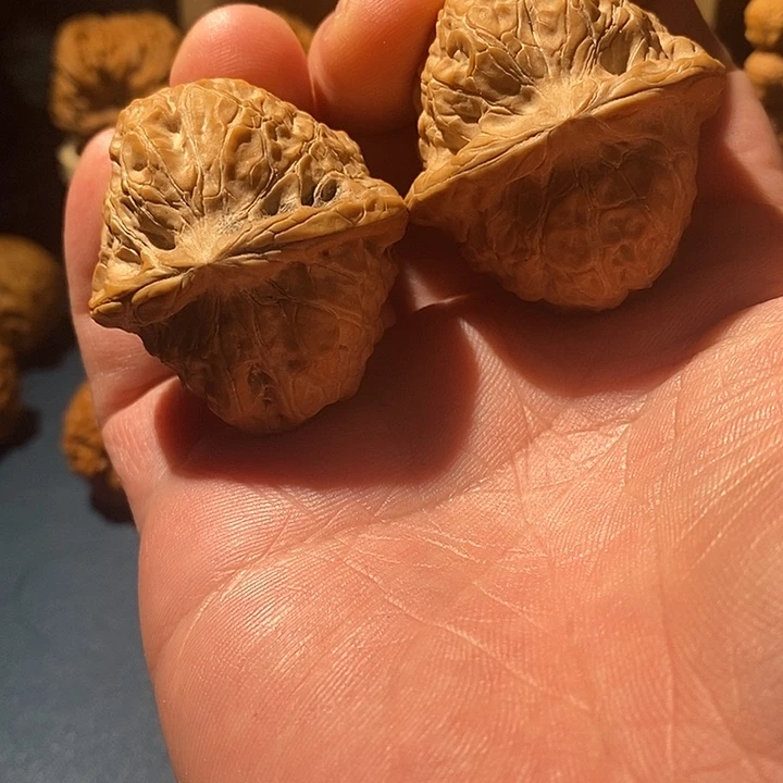 文玩核桃把件43.5南瓜墩全品