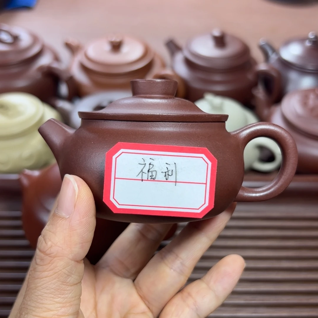 茶壶紫泥龙血砂 福禄 100cc