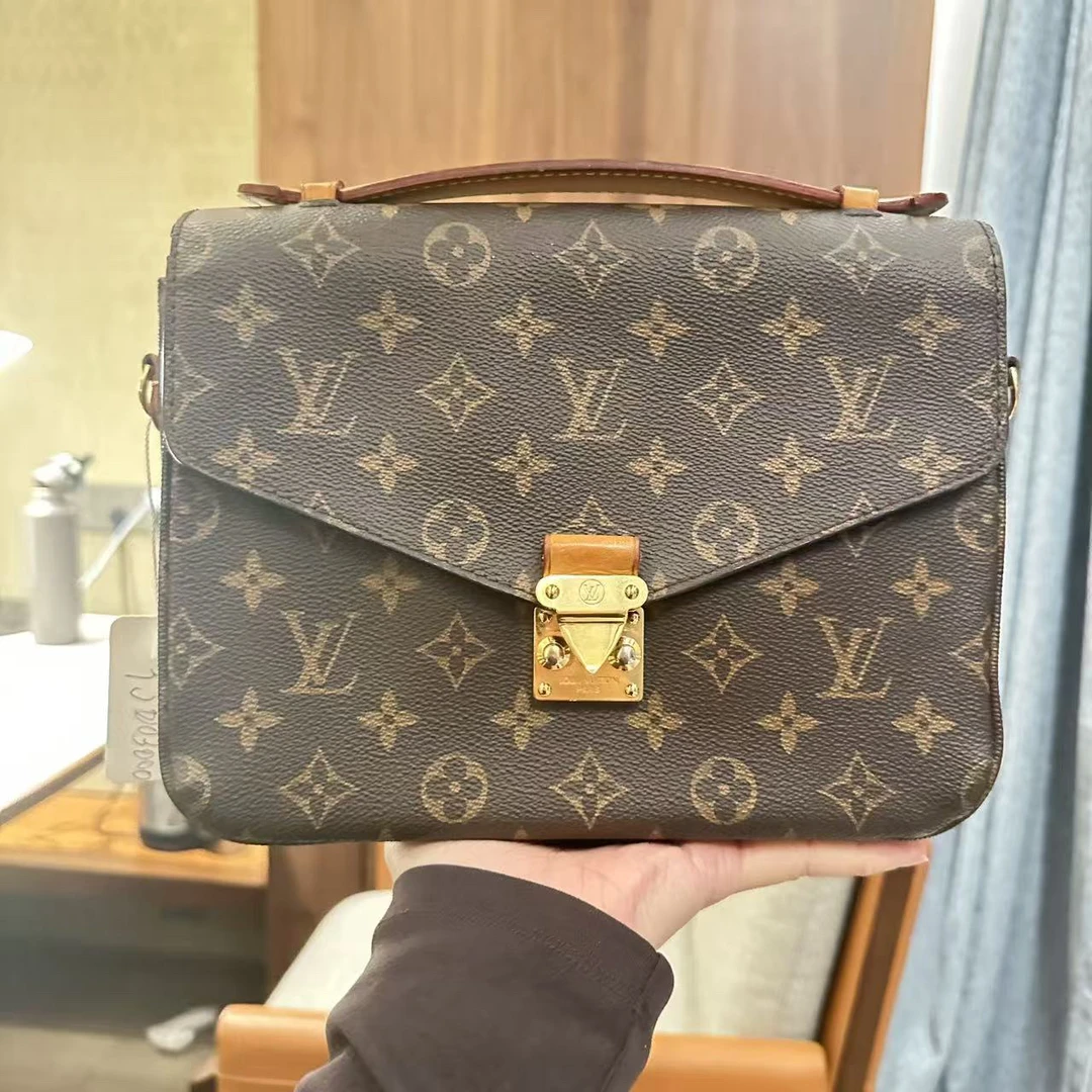 95新 LouisVuitton/路易威登 老花手提包（缺肩带)YJ00 3000