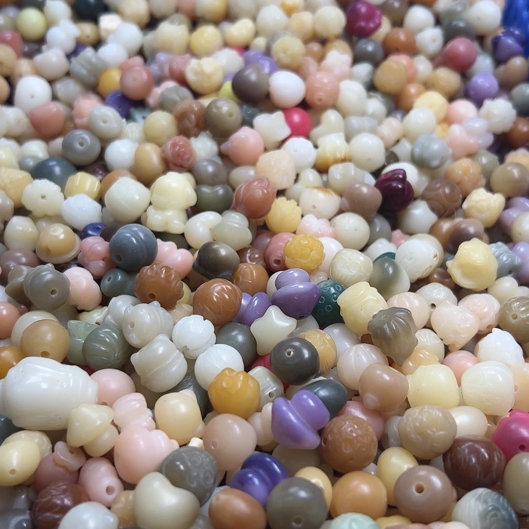 菩提根/象牙果吊坠配件混混20颗卡牌➕4颗