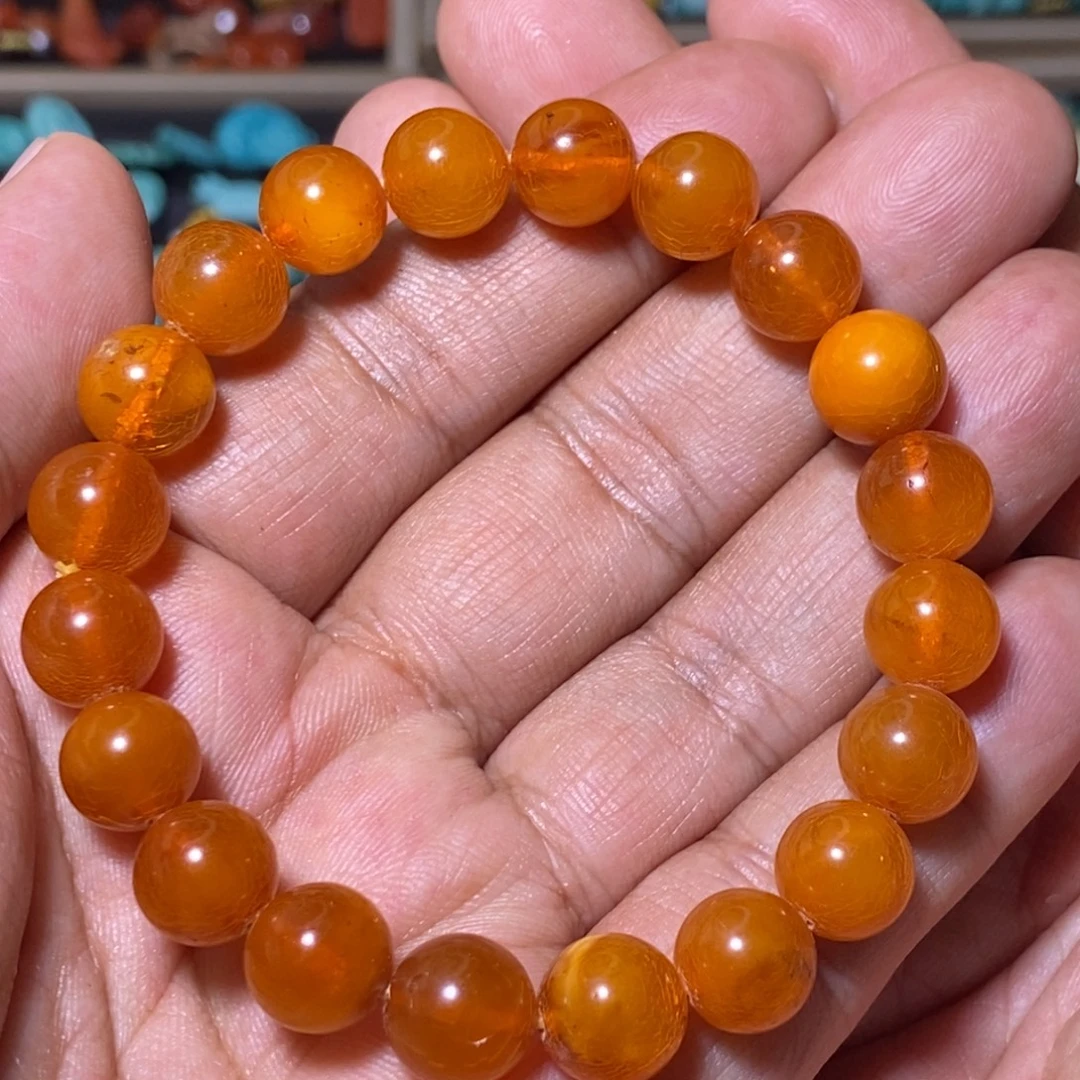 蜜蜡未镶嵌裸石配饰