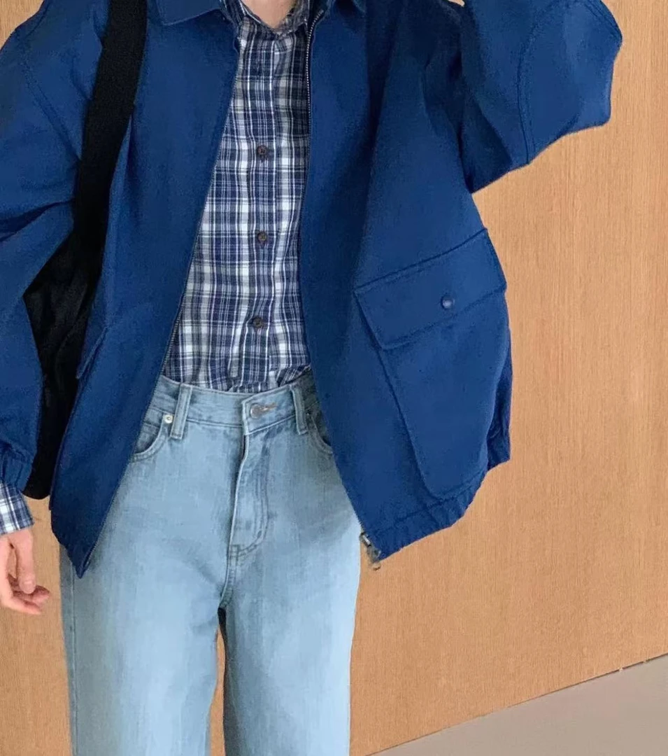 韩国正品短外套风衣男友款《no退no换》