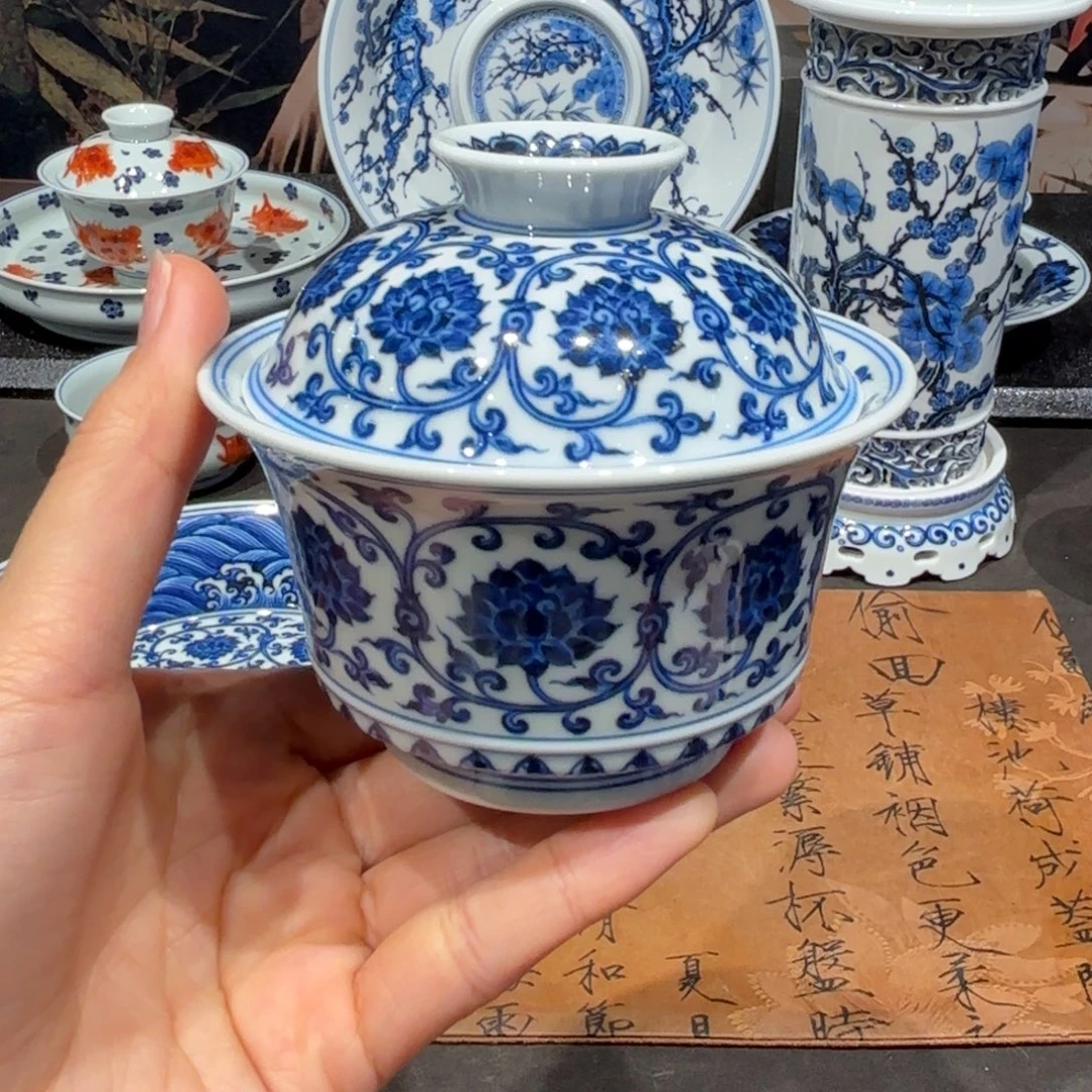 手工手绘陶瓷茶具