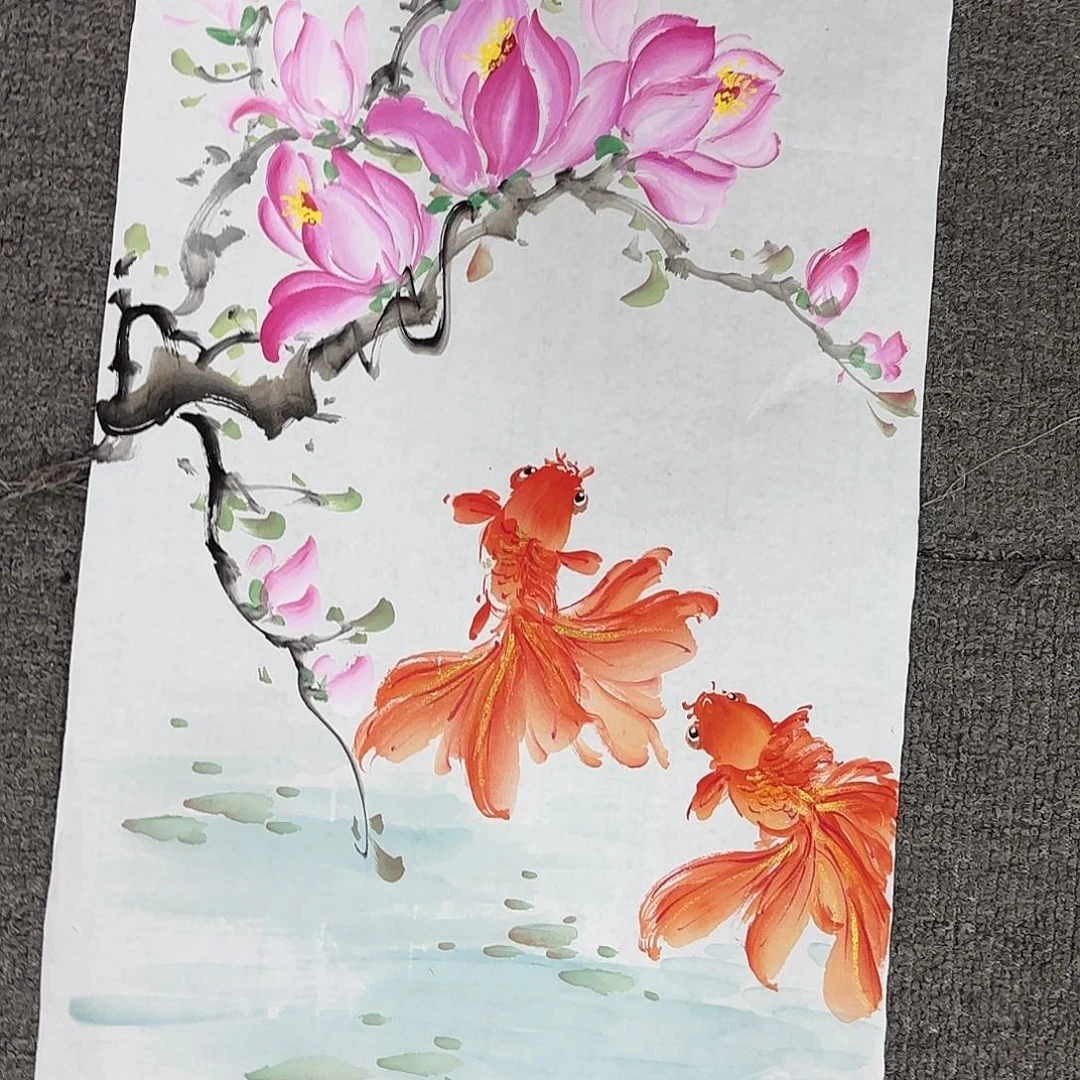 国画国画作品多次在