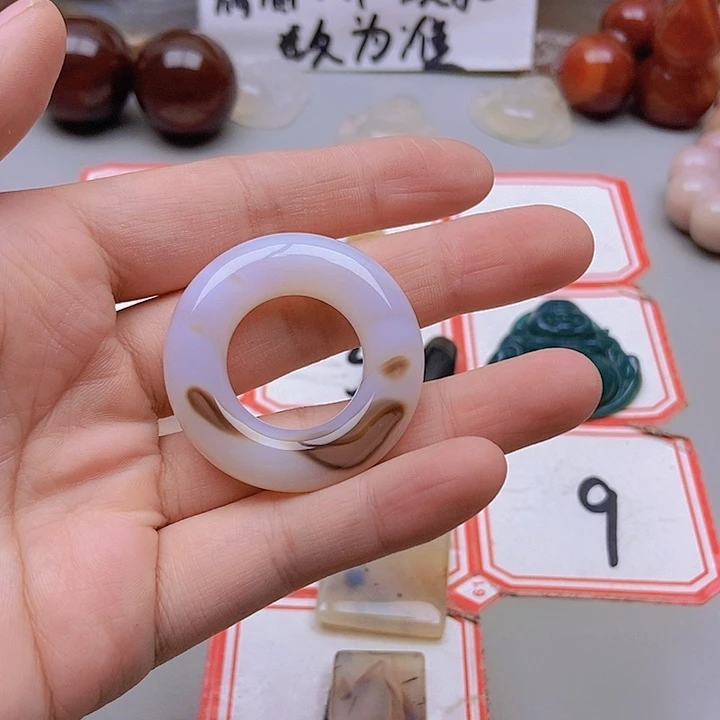 【闪购商品】未镶嵌玛瑙/玉髓珠宝半成品你*他
