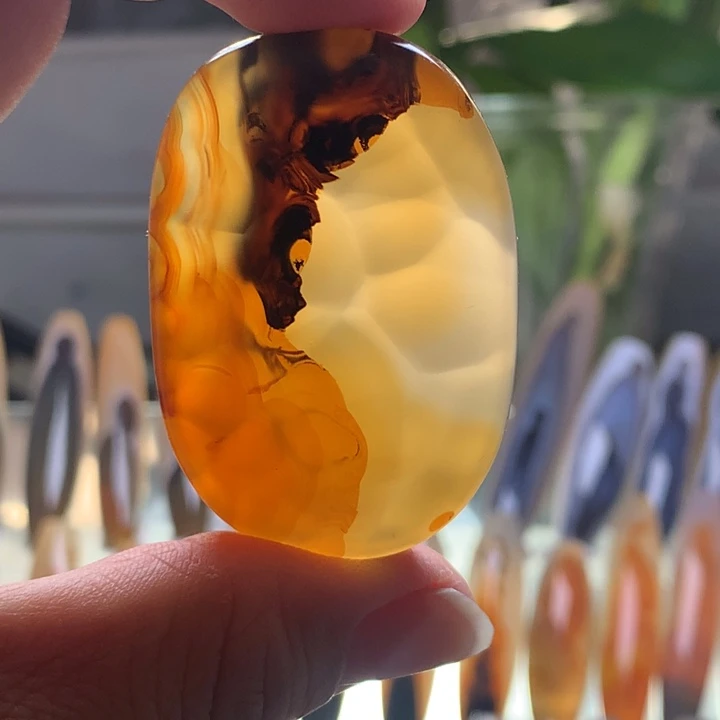 未镶嵌玛瑙/玉髓珠宝半成品4