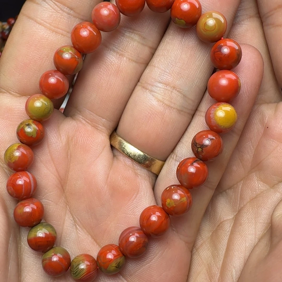 南红玛瑙未镶嵌颈饰