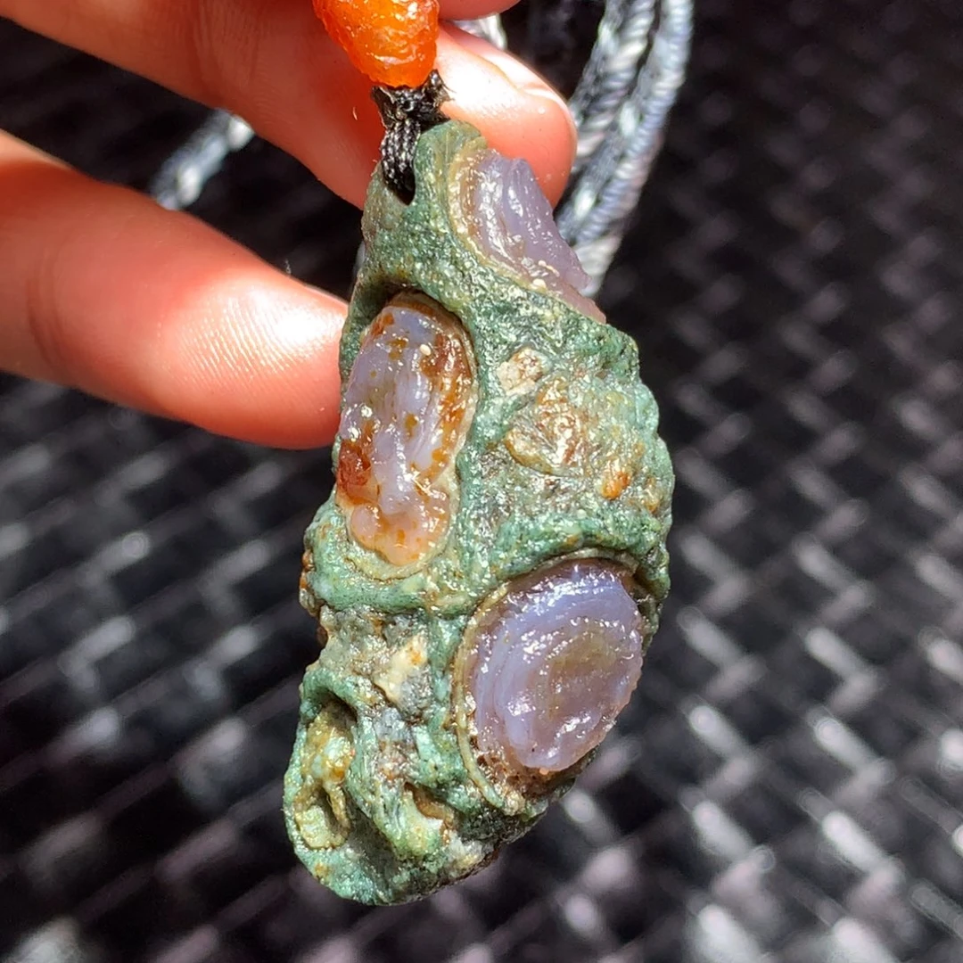 未镶嵌玛瑙/玉髓珠宝半成品