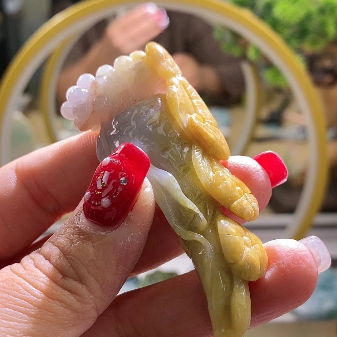 【闪购商品】翡翠颈饰未镶嵌人生