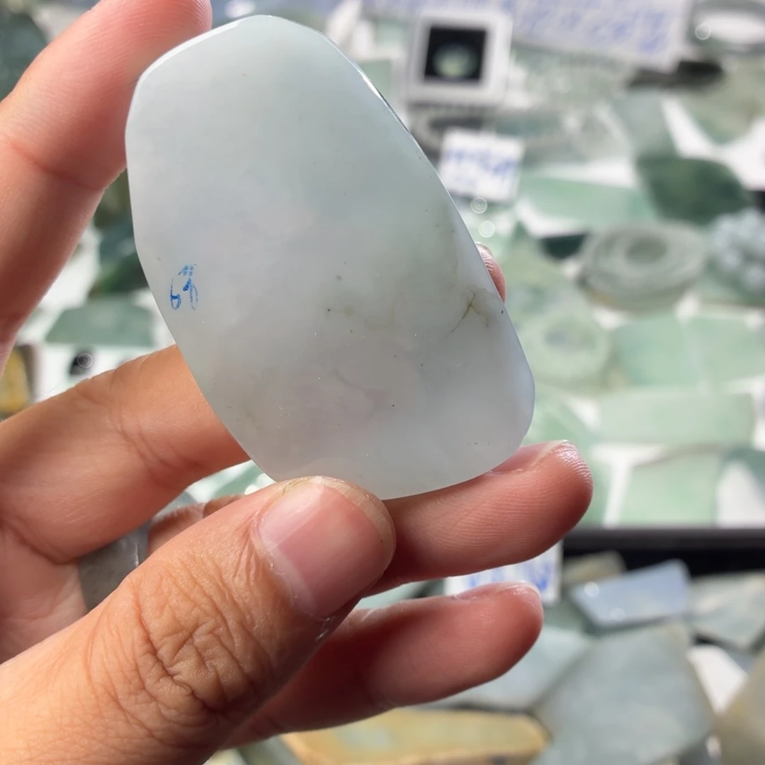 未镶嵌定制翡翠天然缅甸翡翠a货高糯化片料