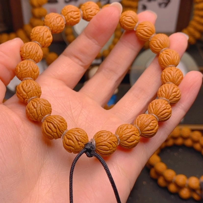 【闪购商品】桃核手串普**年龙文桃核