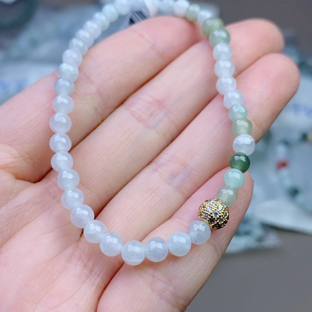 翡翠未镶嵌手链翡翠