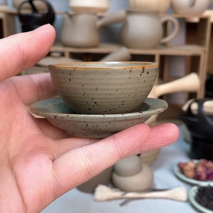壶老段烧陶瓷茶器！