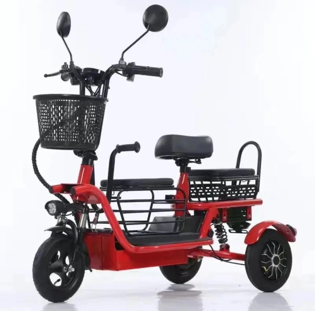 Z新款小型三轮车折叠代步车电动三轮车接送孩子老人代步车