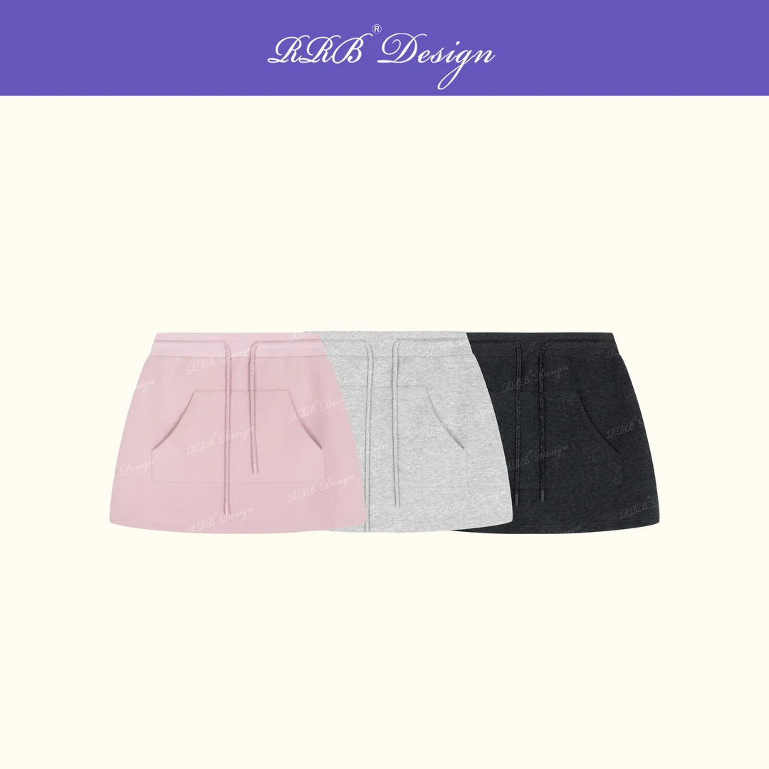 RRB Design「慢生活」意大利科耐丽长绒棉拉毛空气层控温安全短裙