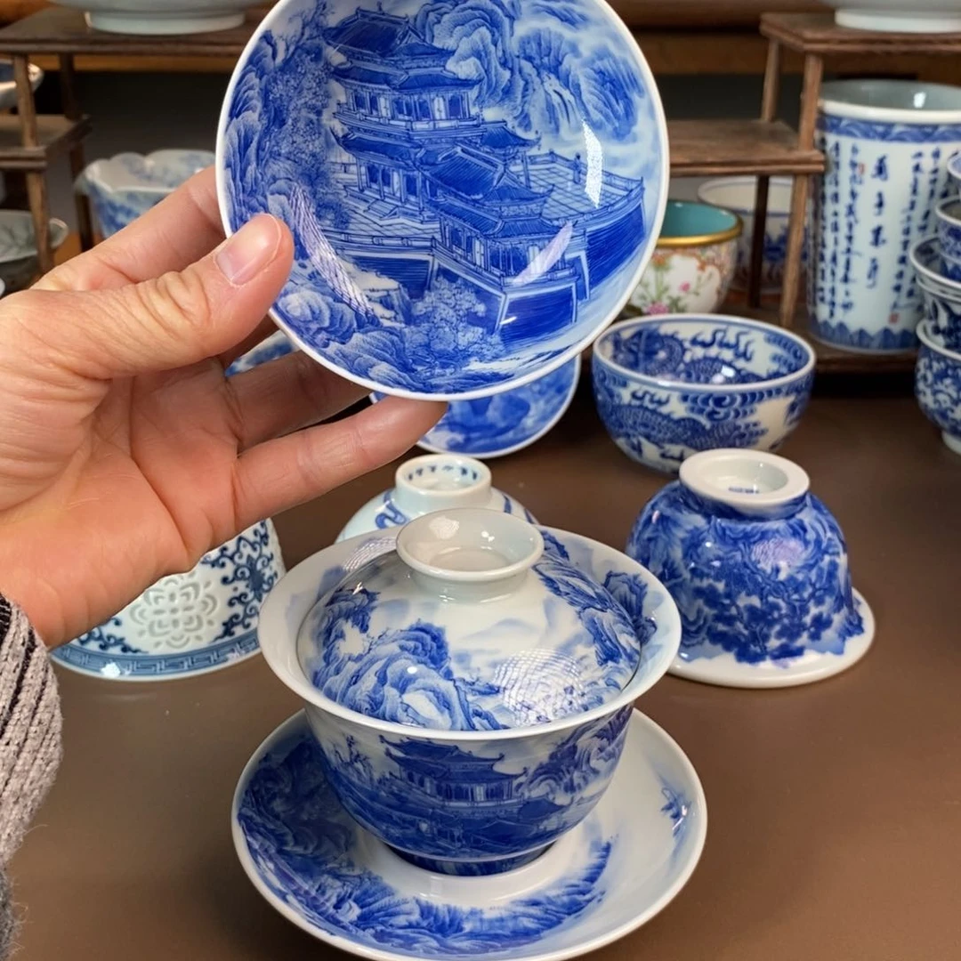 杯景德镇陶瓷手工手绘