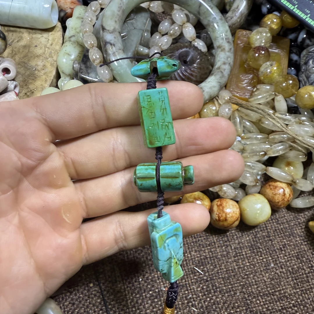 和田玉吊坠挂件车挂