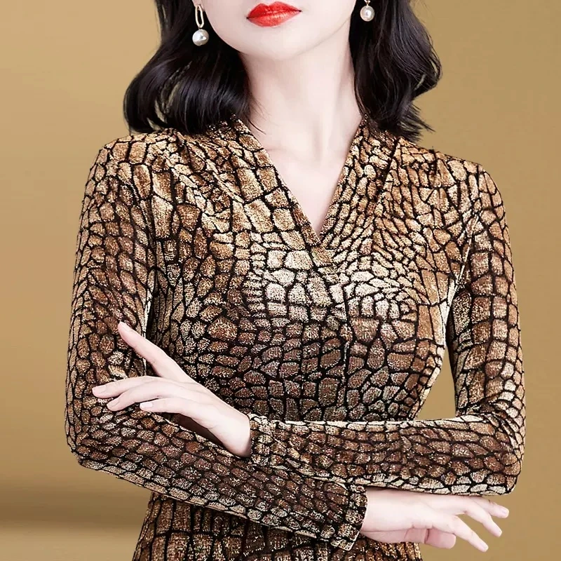 8764金色打底衫女【M，L，3XL】