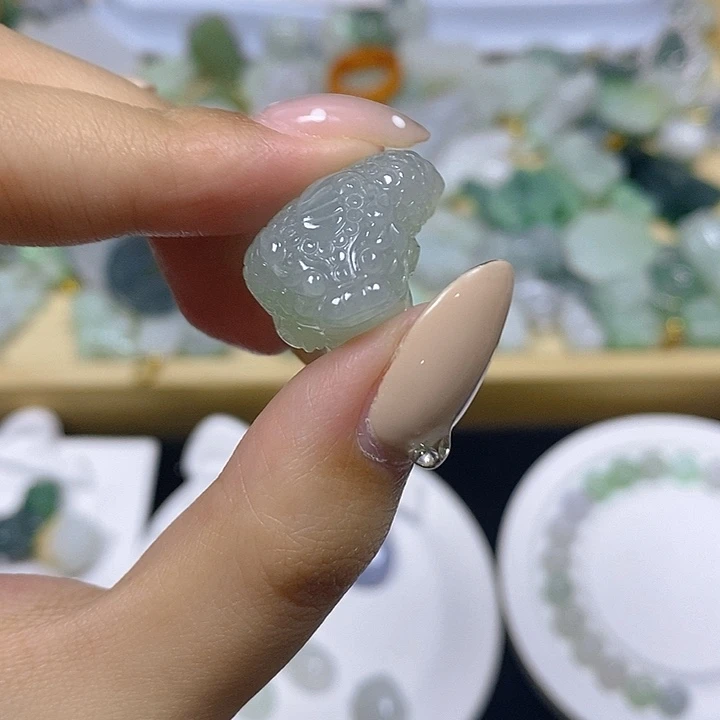 翡翠散珠天然缅甸翡翠