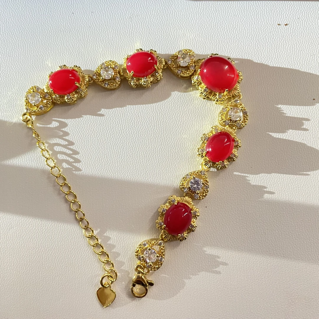 【国王嘉选】鸽子血红手链——————————