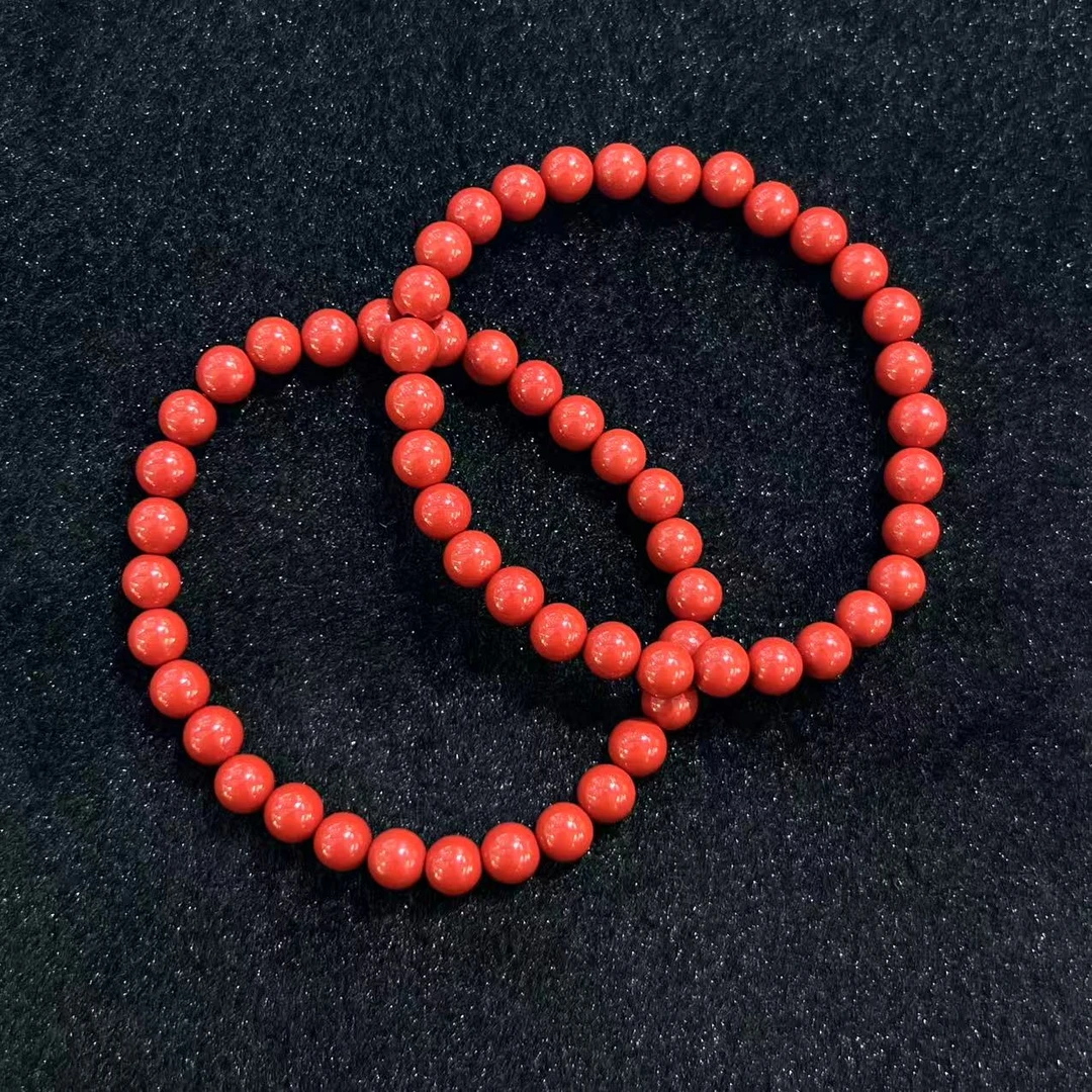 含辰砂工艺品【铭记珠宝】朱砂手串9-2DM125H299【多样性发一件】