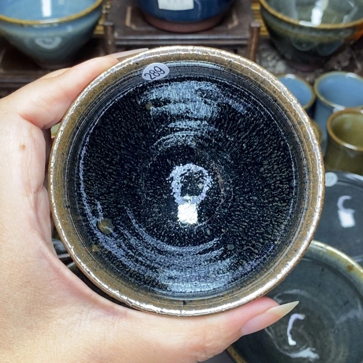 茶盏建窑建盏主人杯