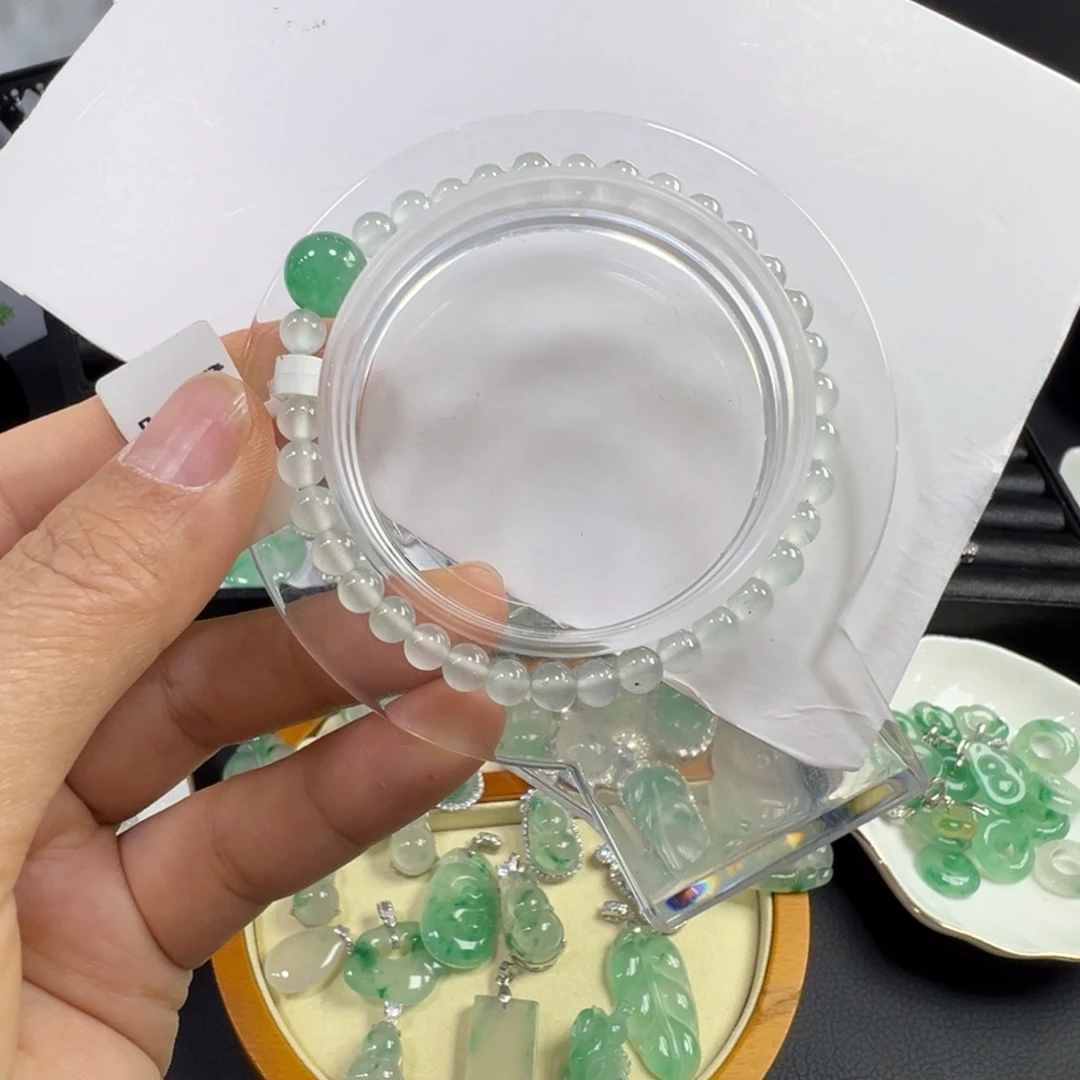 石英质玉未镶嵌手串