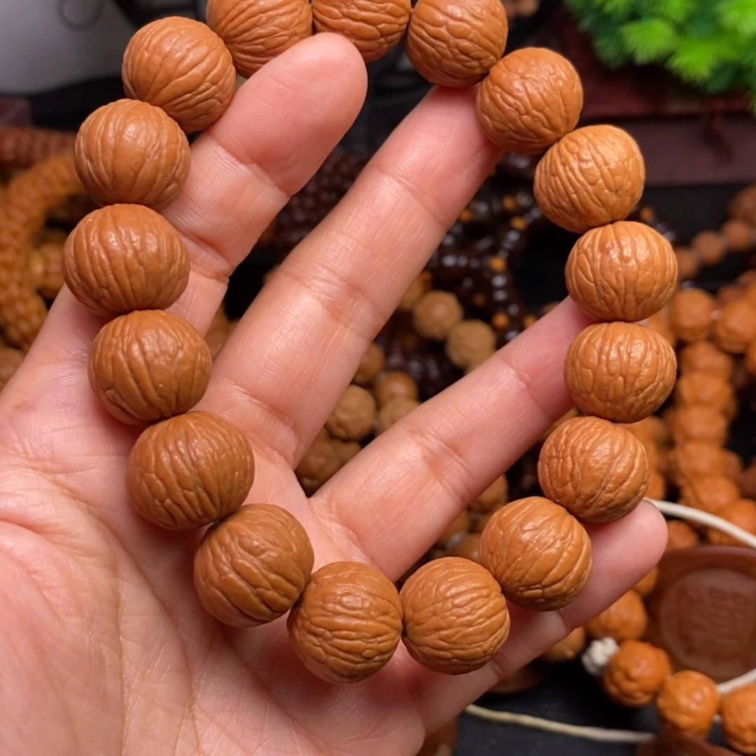 菩提籽类橄榄核雕刻手串手链项链吊坠