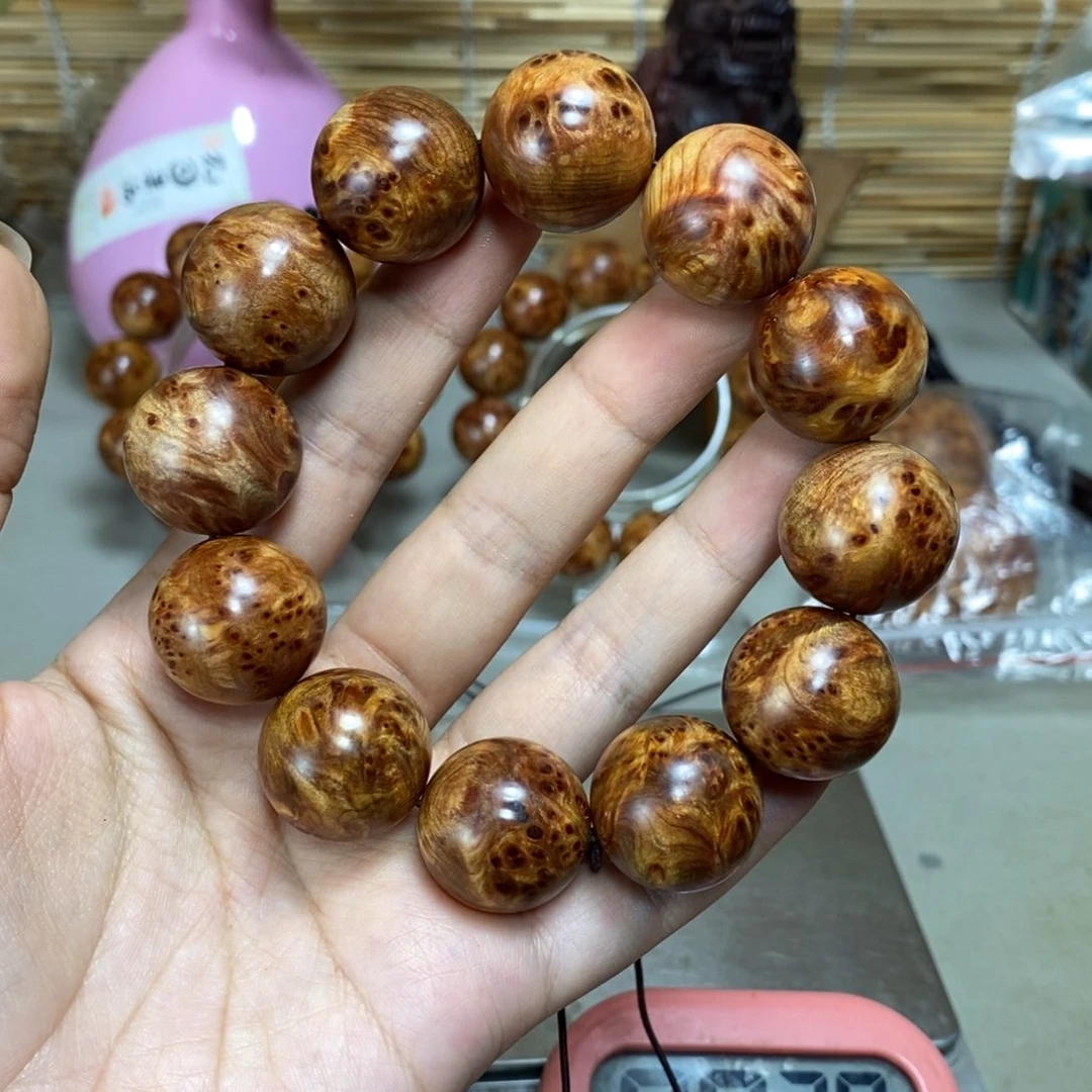 好***安柏木（崖柏）手串/手链