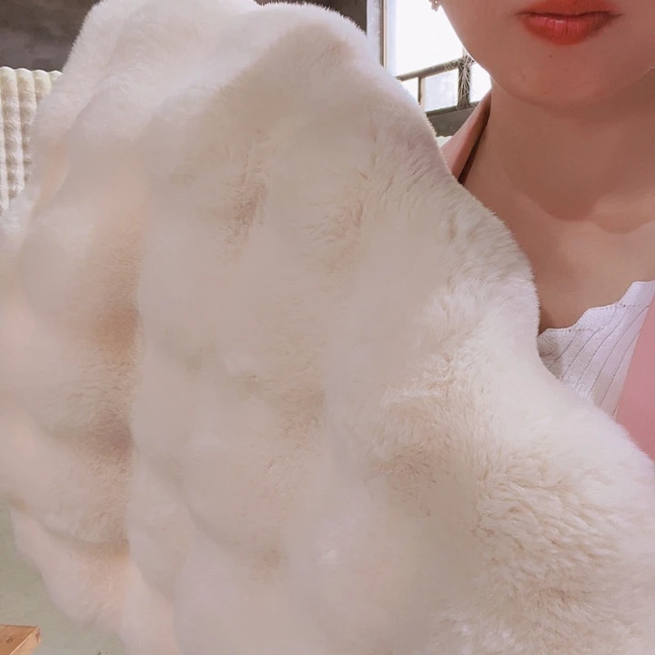 毛绒?***果飘窗垫沙发垫